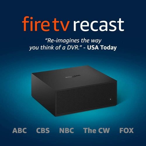 Fire TV Recast, over-the-air DVR, 500 GB, 75 hours, DVR for cord cutters
