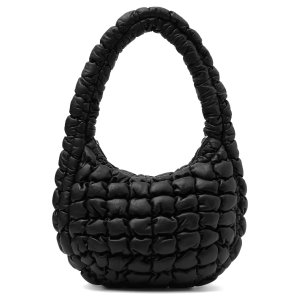 COSMini Quilted Leather Handbag