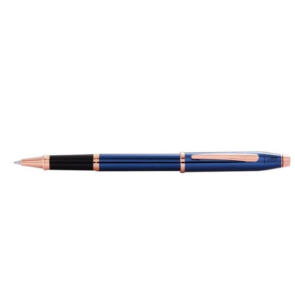 Century II Translucent Cobalt Blue Lacquer Rollerball Pen