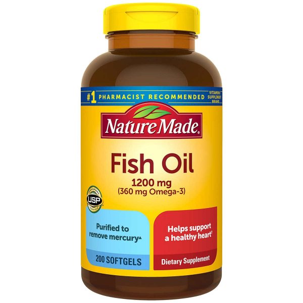 Fish Oil 1200 mg., 400 Softgels