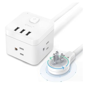 BULL Surge Protector Power Strip with USB