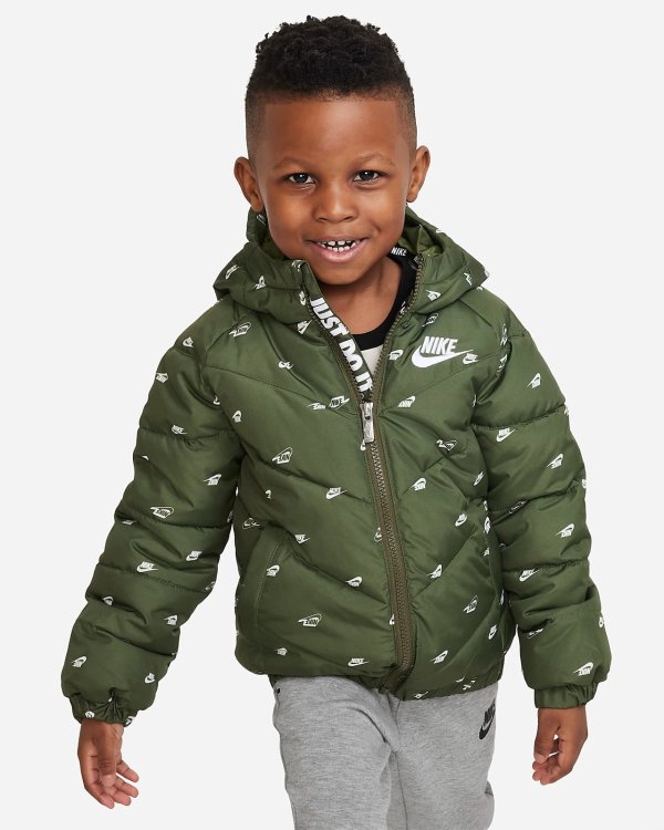 Little Kids' Printed Hooded Jacket..com