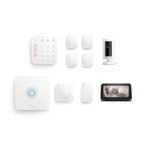 Ring Alarm 全新2代 家庭智能安防8件套 + Echo Show5 + 摄像头