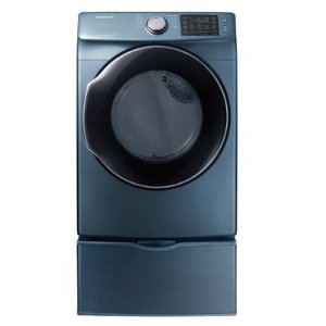 Samsung 7.5 CuFt Azure Blue 27" Front Load Electric Dryer