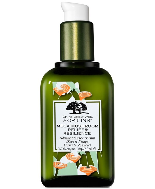 Dr. Andrew Weil For Origins Mega-Mushroom Relief & Resilience Advanced Face Serum, 1.7-oz.