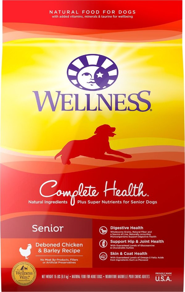 Complete Health Senior Deboned Chicken & Barley Recipe Dry Dog Food, 30-lb bag - Chewy.com
