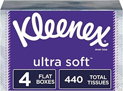 Ultra Soft Facial Tissues, 110 Tissues per Box