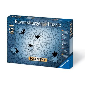 Krypt Silver 654 Piece Blank Puzzle Challenge