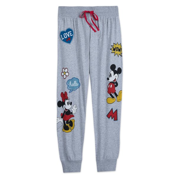 Mickey and Minnie Mouse Lounge Pants for Women