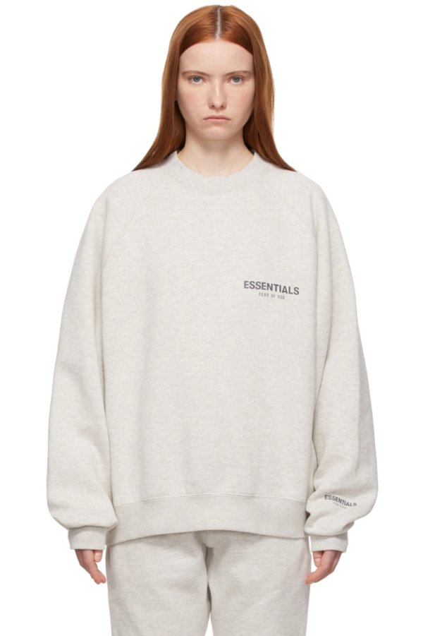 Off-White Pullover Sweatshirt