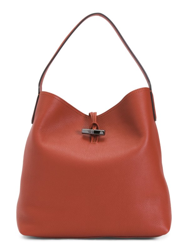 Roseau Leather Shoulder Bag