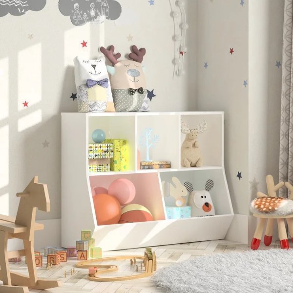 Toy Organizer Chip Resistant Kids Bookcase