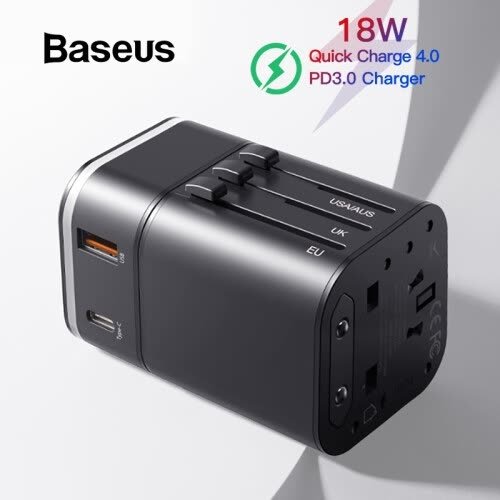 All in one 18W Qi Charging USB Charger Portable