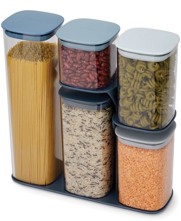 Podium™ 5-Pc. Stackable Food Storage Set with Stand