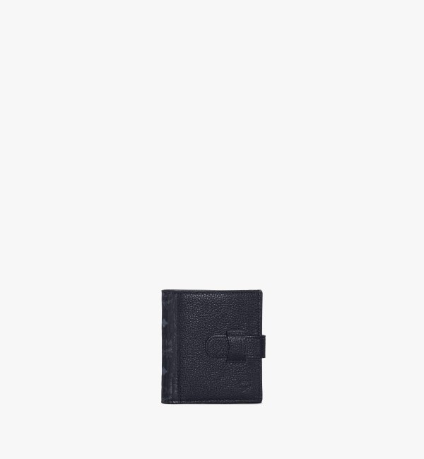 Bifold Card Wallet in Visetos Leather Mix
