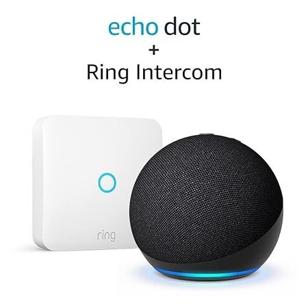 室内报警器+Echo Dot第 5 代，炭灰色