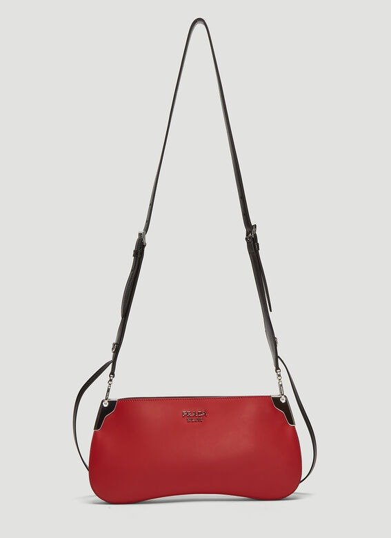 Small Sidonie Saddle Bag in Red