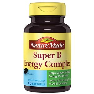 Nature Made Super B Complex Full Strength Softgel, 60 Count