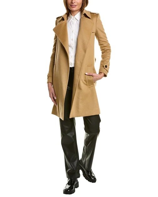 wool & cashmere-blend coat