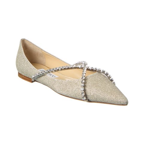 Jimmy ChooGenevi Glitter Flat