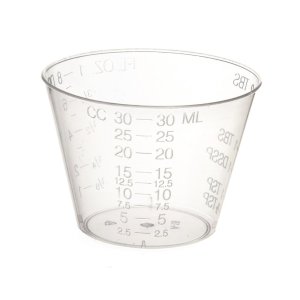 100-Count 1oz Non-Sterile Graduated Plastic Medicine Cups
