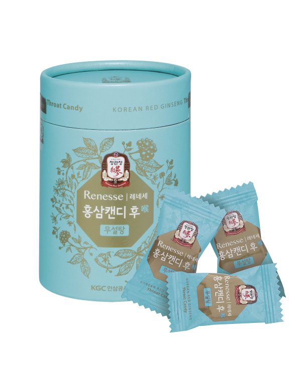 Renesse Red Ginseng Sore Throat Candy