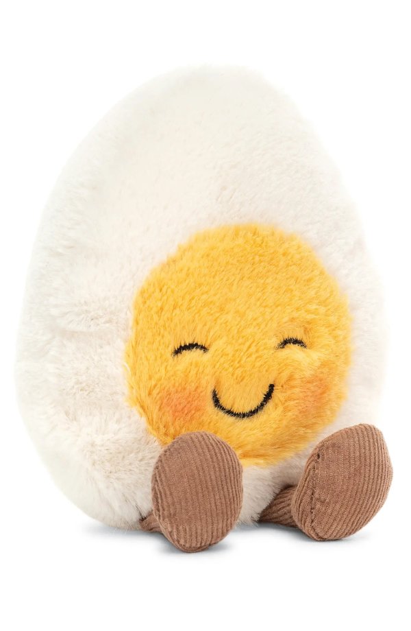 Blushing Boiled Egg Plush Toy