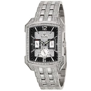 Bulova Men's Crystal Watch 96C108