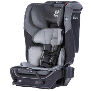 Diono Radian 3QX All-in-One Convertible Seat, Black Jet