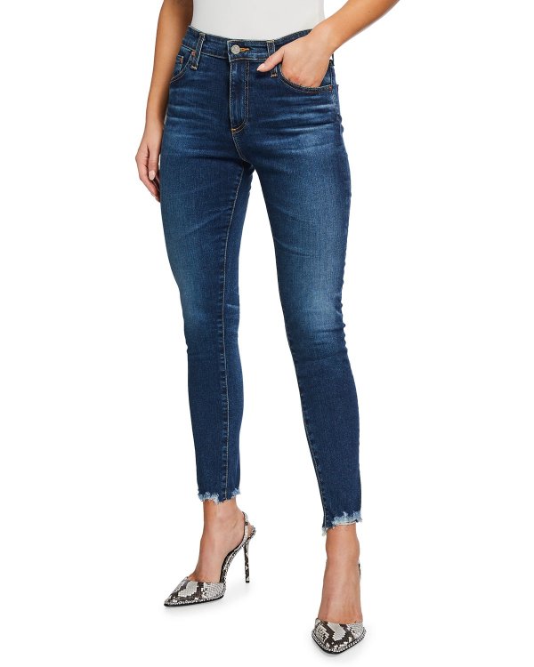 Farrah High-Rise Skinny Ankle Jeans