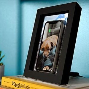 Twelve South PowerPic Picture Frame Stand with integrated 10W Qi Charger