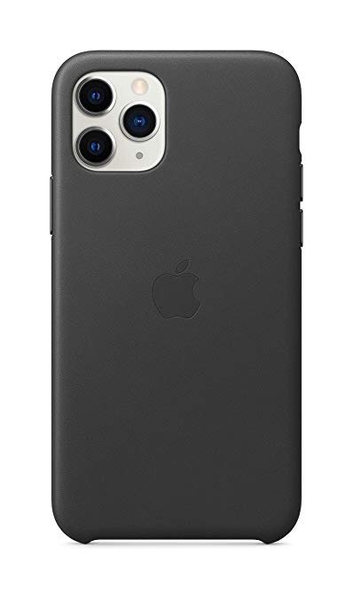 iPhone 11 Pro 官方皮革保护壳 黑色