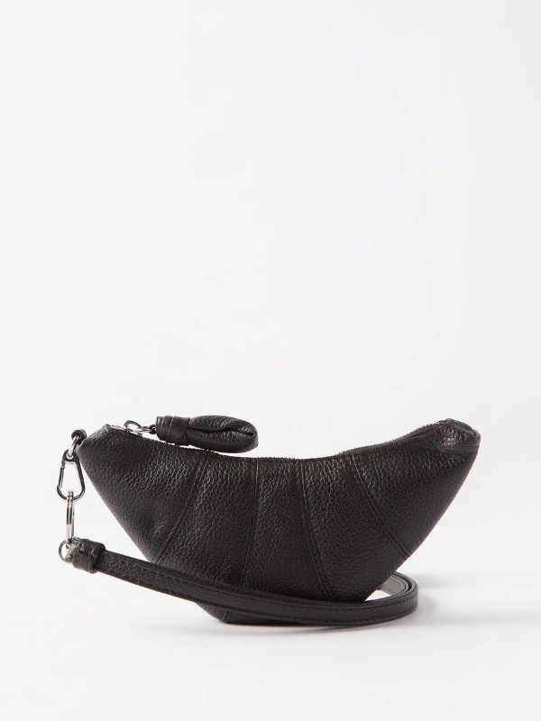 Croissant leather coin purse | Lemaire