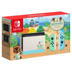 补货：《动物森友会》限定版 Nintendo Switch 游戏主机