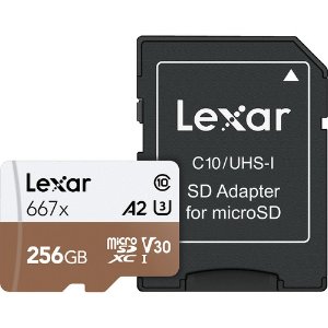Lexar Professional 667x U3 A2 V30 microSDXC 存储卡