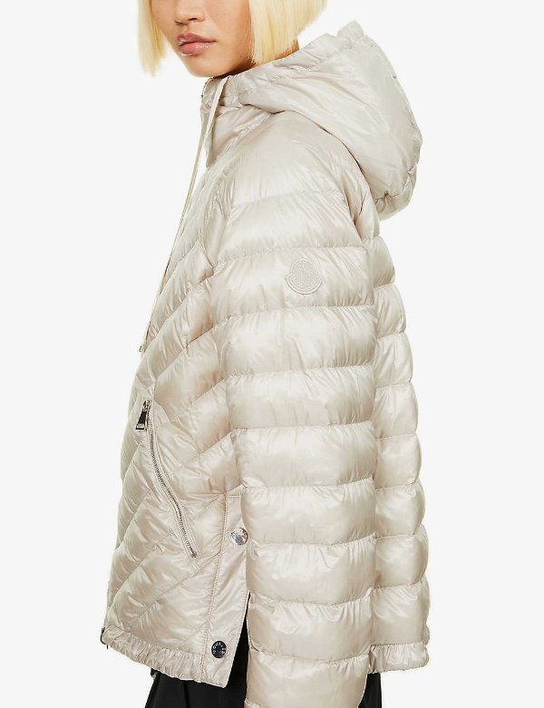 Esquibien reversible shell-down jacket