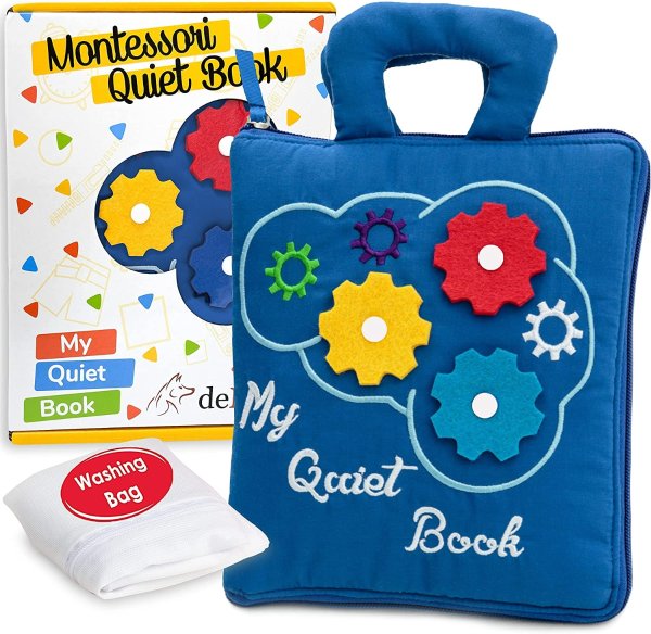 deMoca Quiet Book Montessori Toys