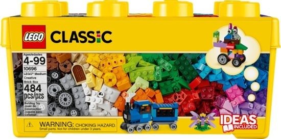 CLASSIC LEGO Medium Creative Brick Box Building Set 10696