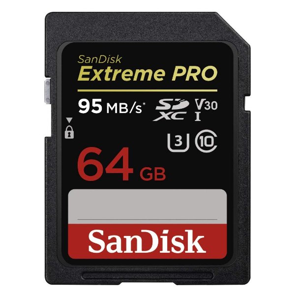 Extreme Pro SDXC UHS-I Memory Card