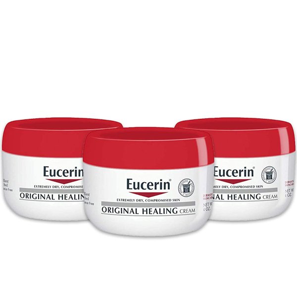 Eucerin 万能滋润修复膏3瓶装促销 为皮肤提供密集补水