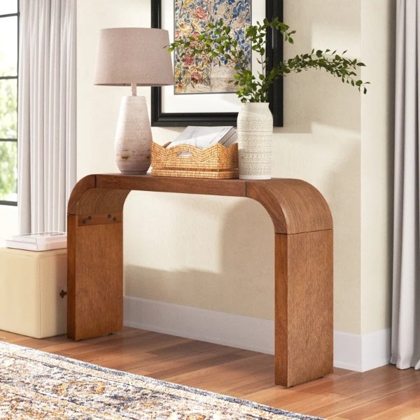 Lopp Curved Console Table
