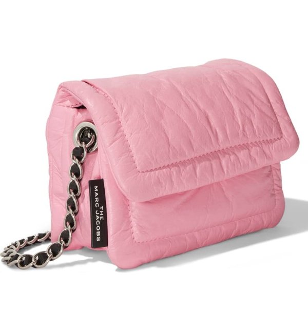 The Mini Pillow Leather Shoulder Bag