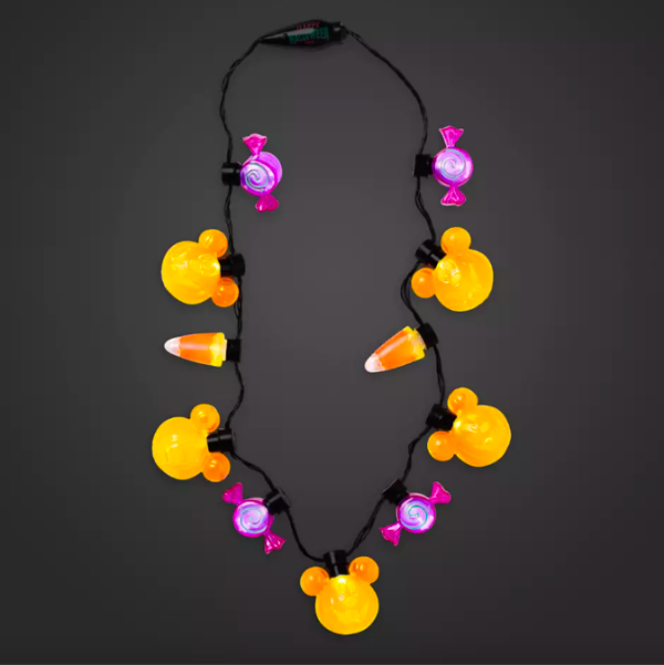 Mickey Mouse Icon Halloween Glow Necklace | shopDisney