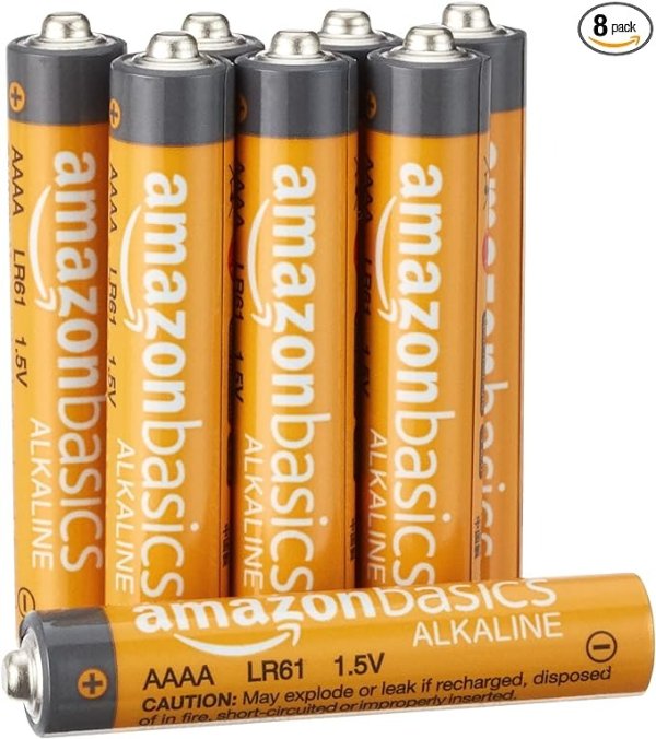 Amazon Basics (Pack of 8) AAAA 碱性电池