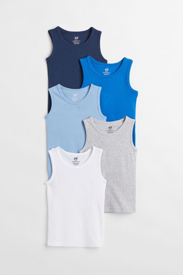 5-pack Cotton Tank Tops