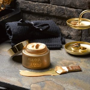 Ahava 全场护肤产品热卖 收24k黄金面膜、矿物面膜