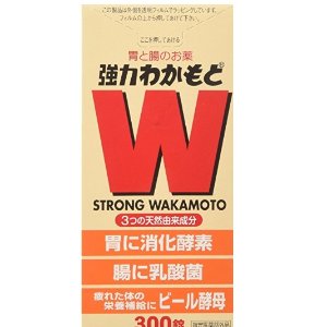 小S推荐：调理肠胃 Wakamoto 乳酸菌整肠胃药 300粒 特价