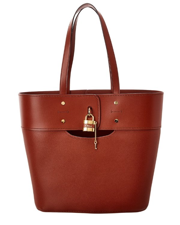 Aby Medium Leather Tote