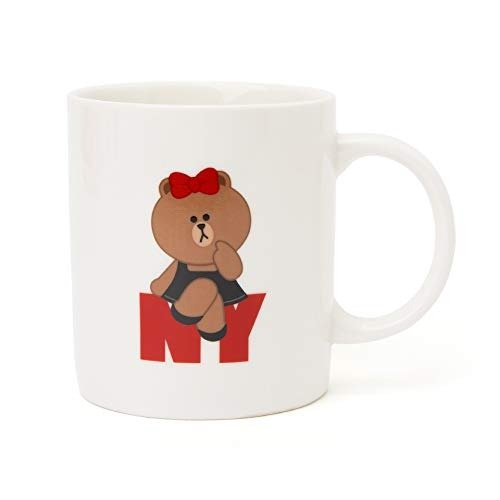 Coffee Mug - Red Ribbon Choco Character New York Edition Ceramic Cup
