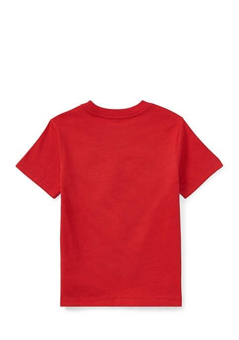 Flag Cotton Jersey T-Shirt Toddler Boys